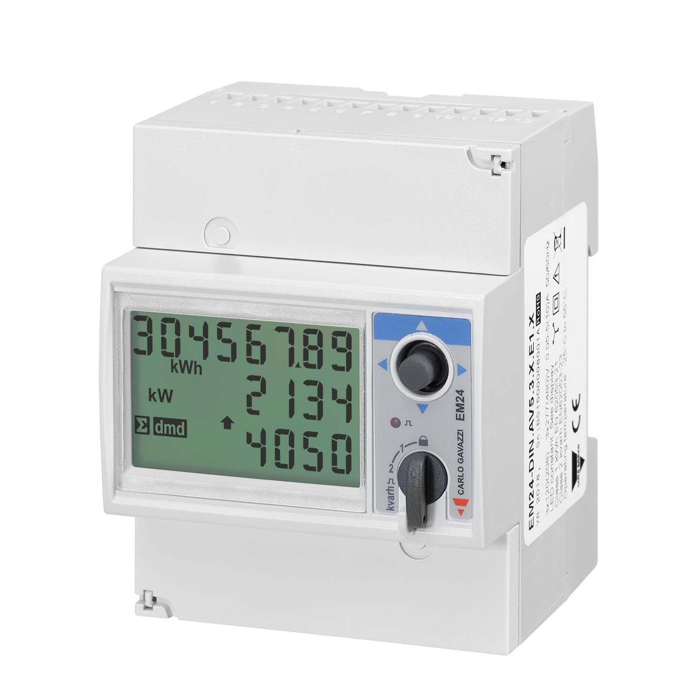 ENERGY MONITOR LCD DIN RAIL