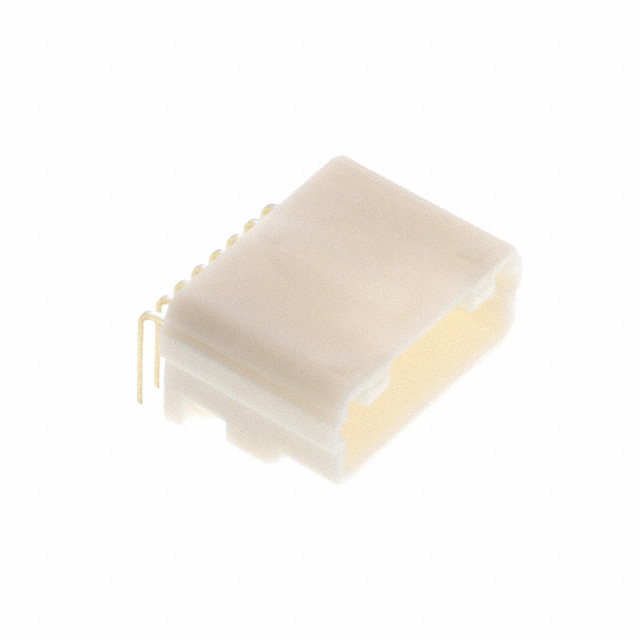 Connector Header Through Hole, Right Angle 8 position 0.087