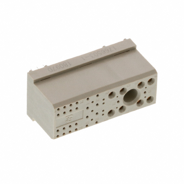 34 Connector Header, Male Pins and Blades Through Hole Gray AdvancedTCA