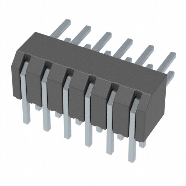 Connector Header Through Hole, Right Angle 12 position 0.079