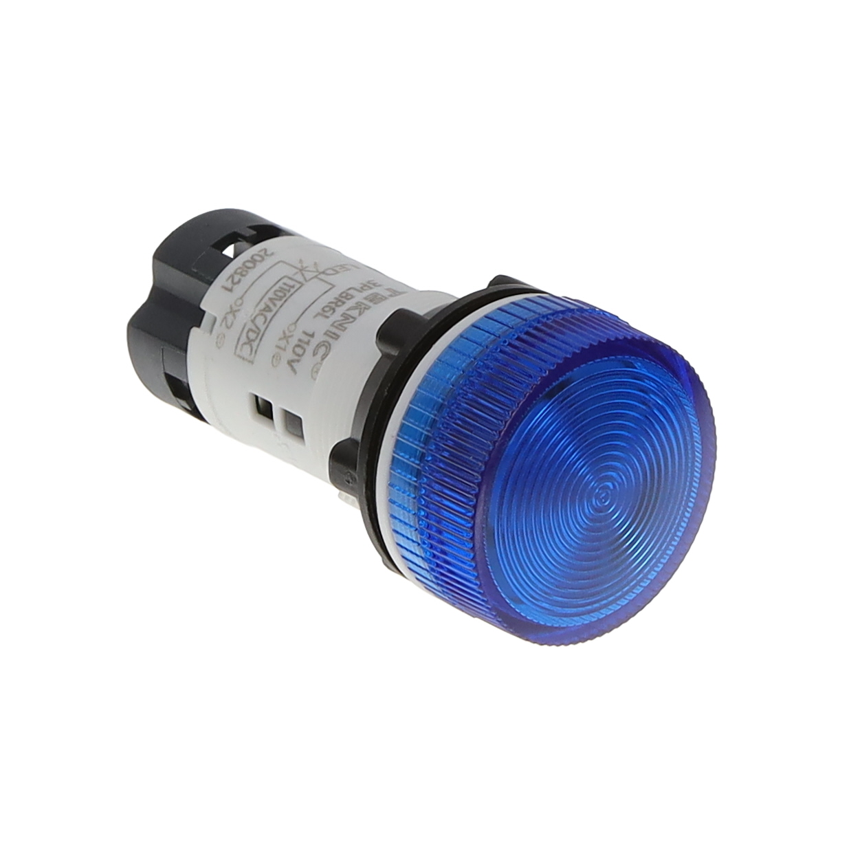 LED PNL IND BLUE 29.80MM SRW TER