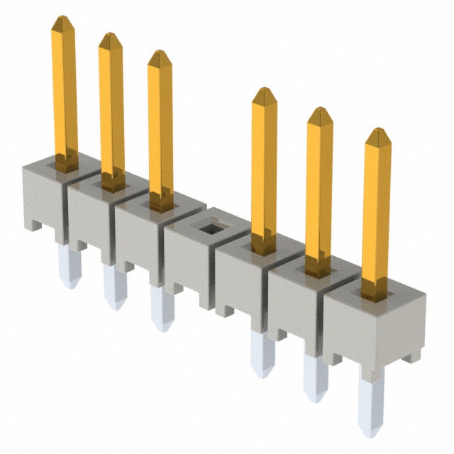 Connector Header Through Hole 7 position 0.100 (2.54mm)