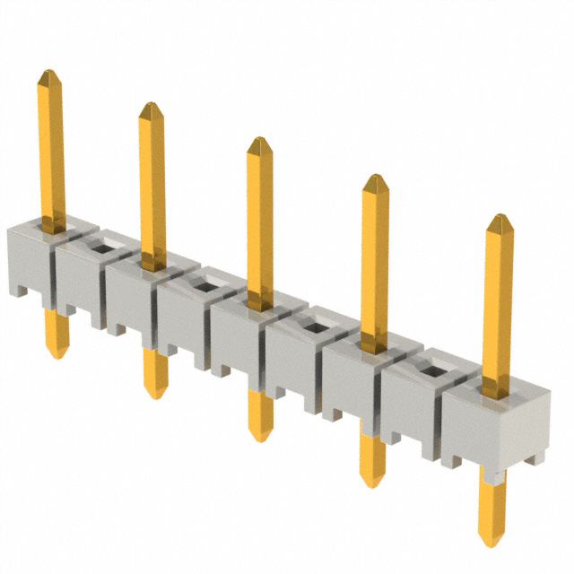 Connector Header Through Hole 5 position 0.200 (5.08mm)