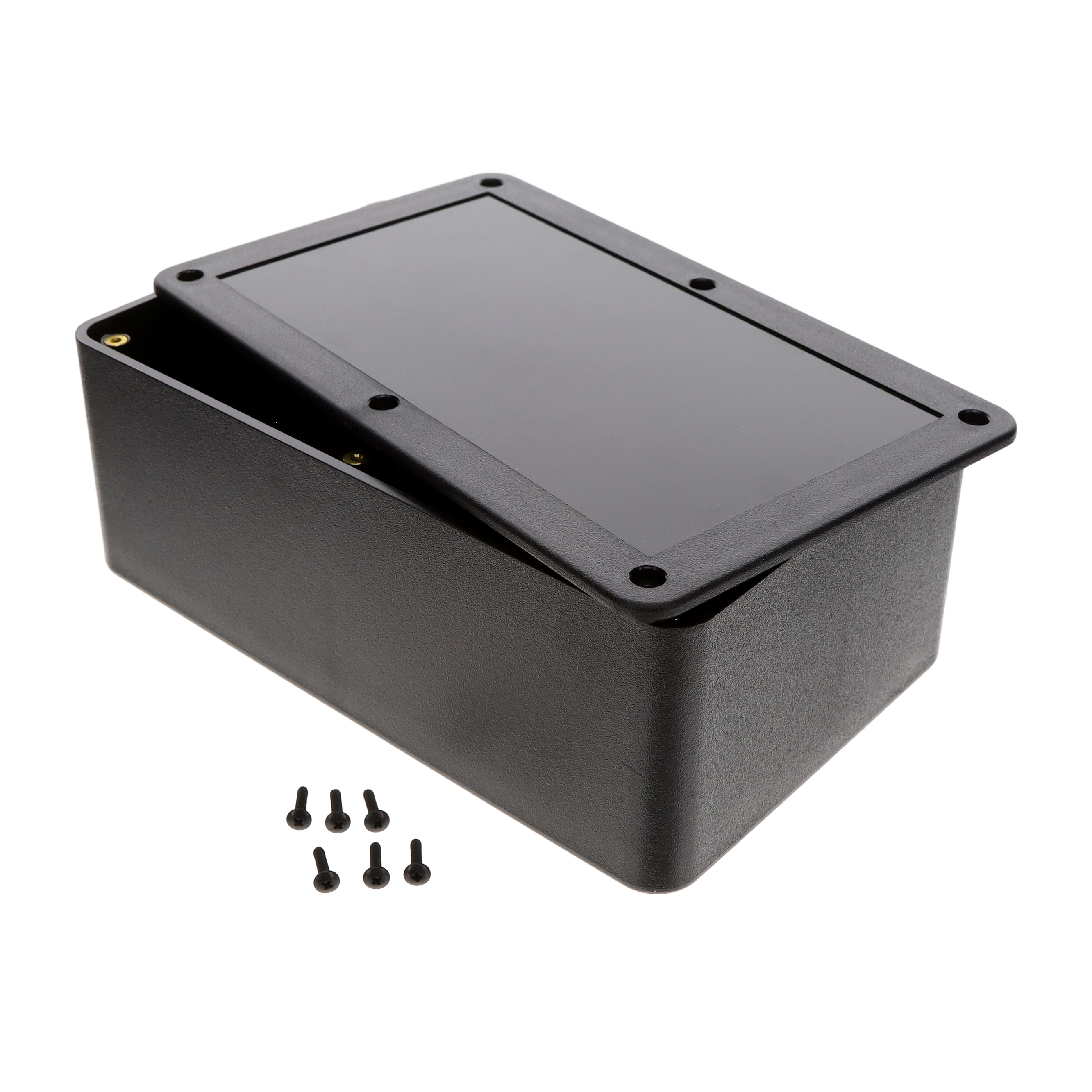 BOX ABS BLACK 8.25"L X 5.151"W