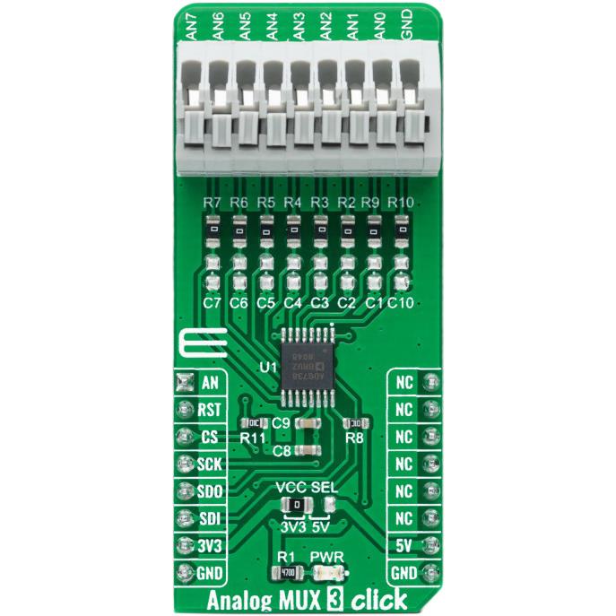 【MIKROE-4580】ANALOG MUX 3 CLICK