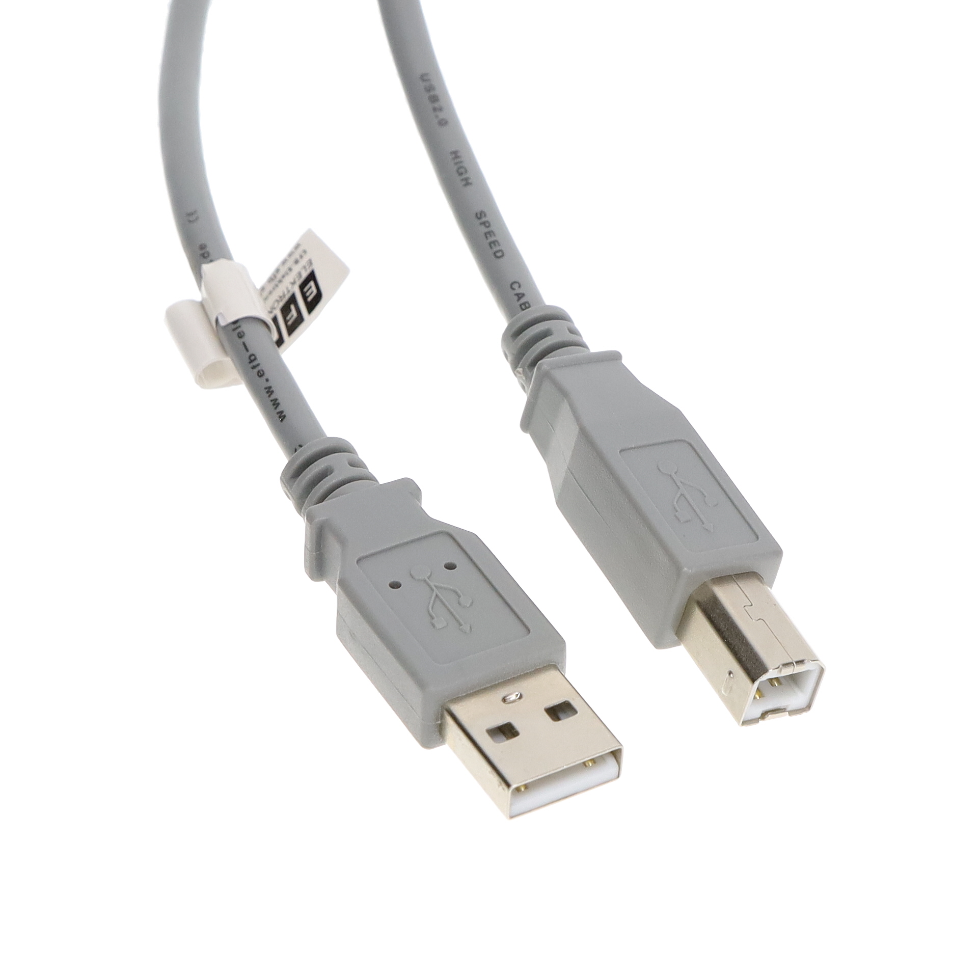 USB 2.0 A TO B CABLE, LENGTH 1M