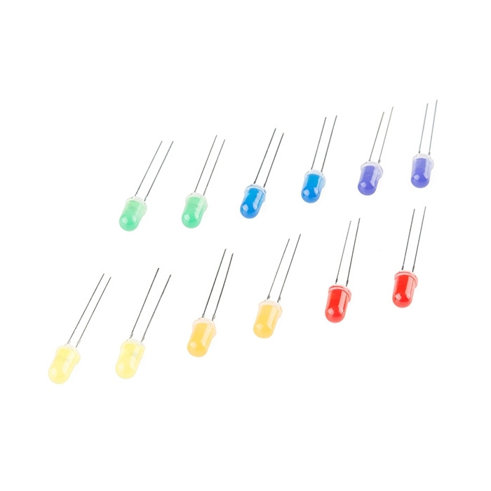 【12903】LED RAINBOW PACK - 5MM PTH