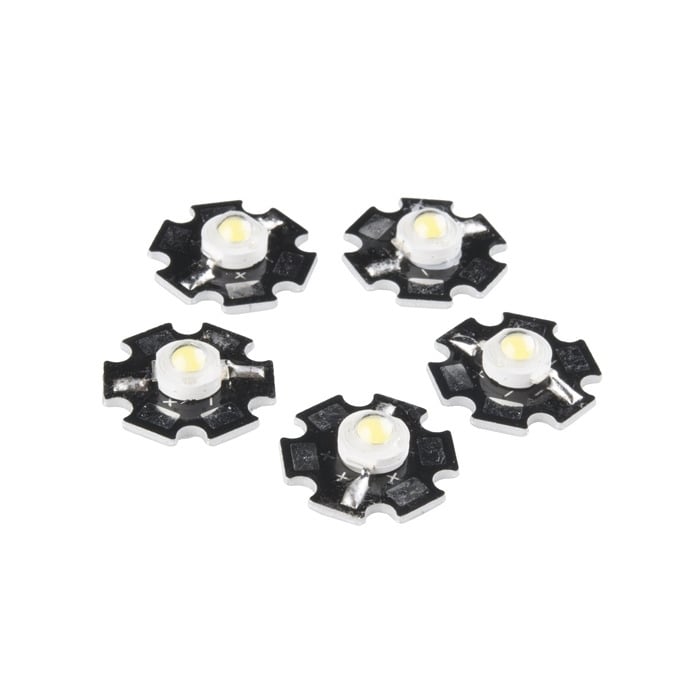 LED COOL WHITE 6500K 5 PACK