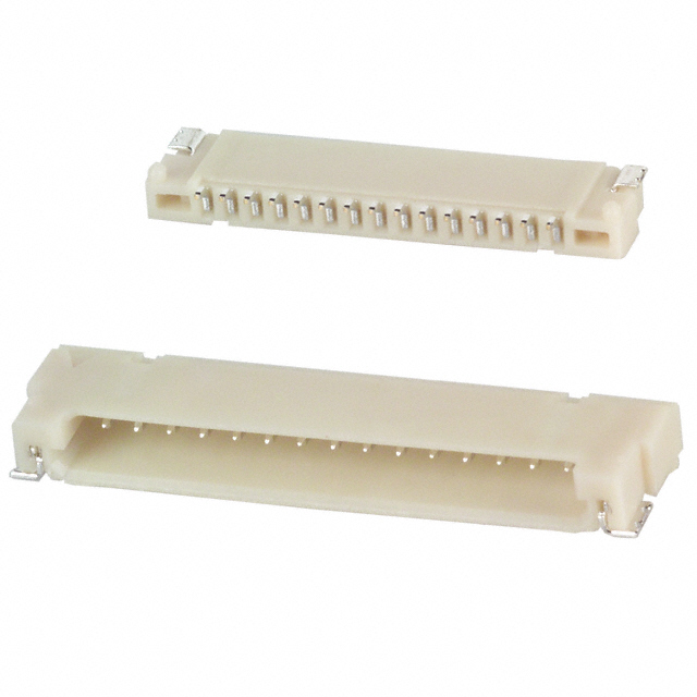 Connector Header Surface Mount, Right Angle 15 position 0.049