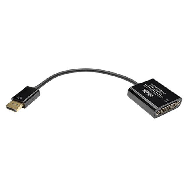 디바이스마트,케이블/전선 > 영상/음향 케이블 > HDMI/DVI 케이블,,P134-06N-DVI-V2,CBL DVI-I DL F-DISPLAYPORT M 6" / Digi-Key Part Number : TL1585-ND