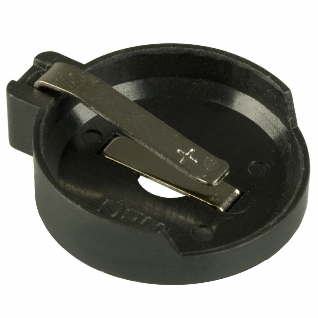 Battery Holder (Open) Coin, 23.0mm 1, 2 Cell PC Pin
