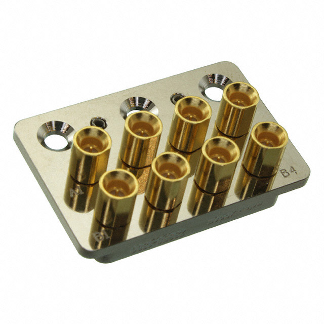 8 Connector Module Panel Mount Silver VITA 67.2