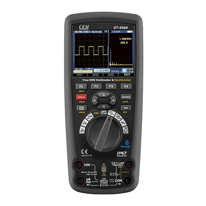 CEM DT-9989 Multimeter+Oscilloscope