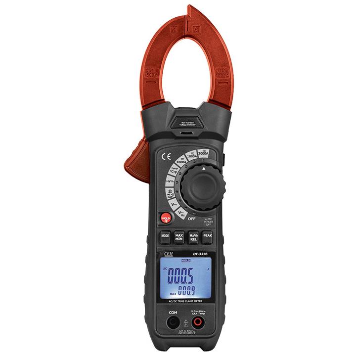 CEM DT-3376 industrial clamp meter+Flex