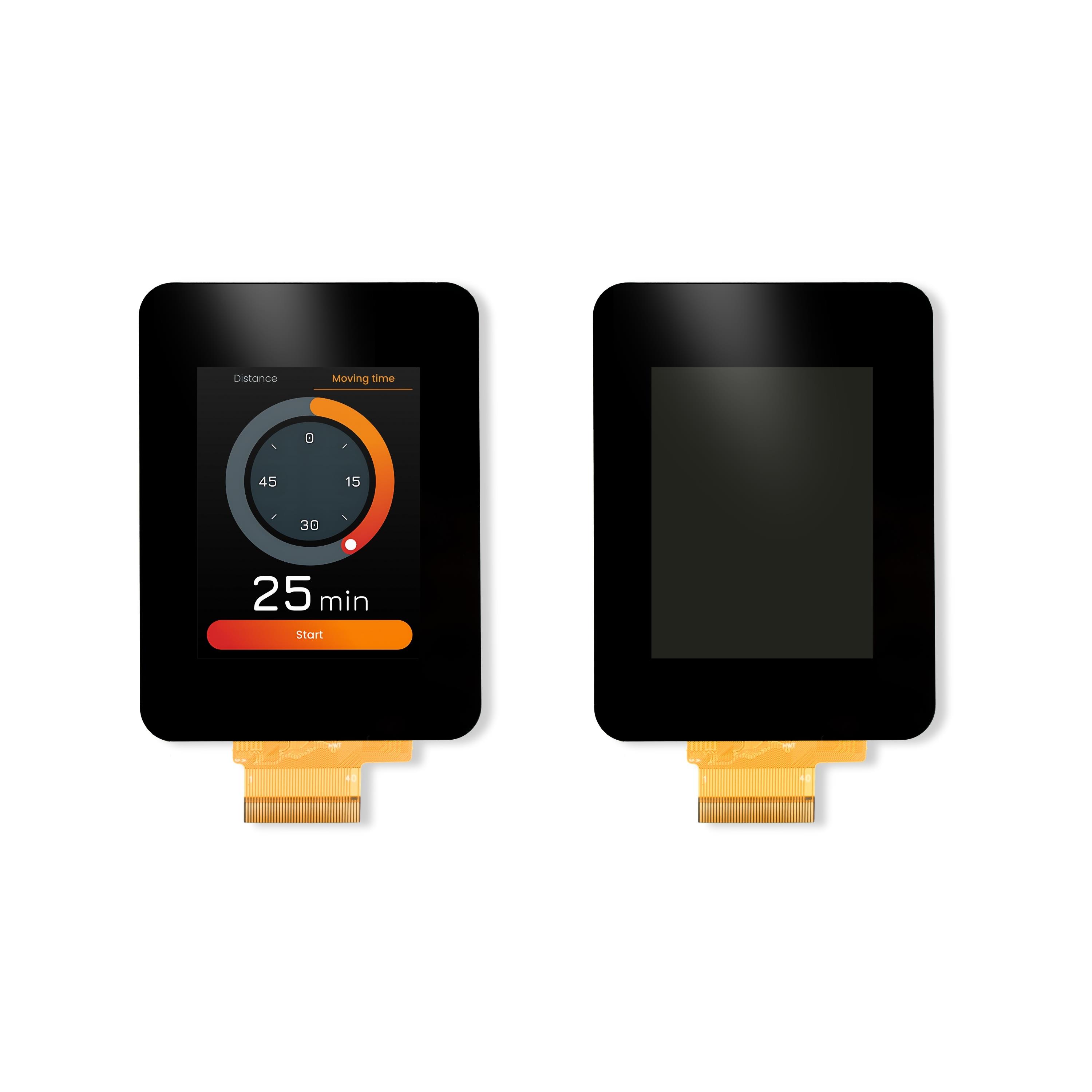 2.4 IPS TFT-LCD, CAPACITIVE TOUC