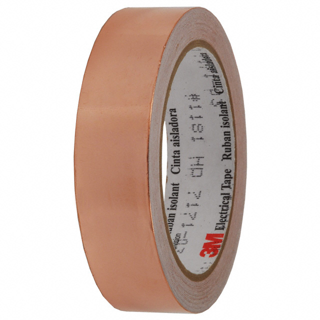RF EMI Shielding Tape 1181 Copper Foil Conductive, Single Sided 1.000
