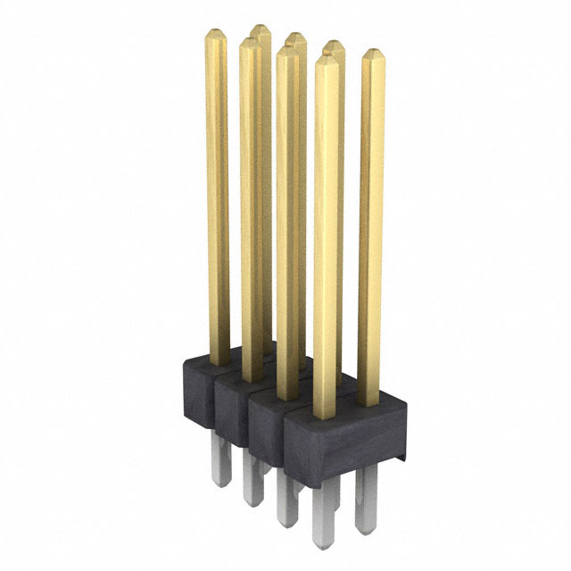 Connector Header Through Hole 8 position 0.100 (2.54mm)