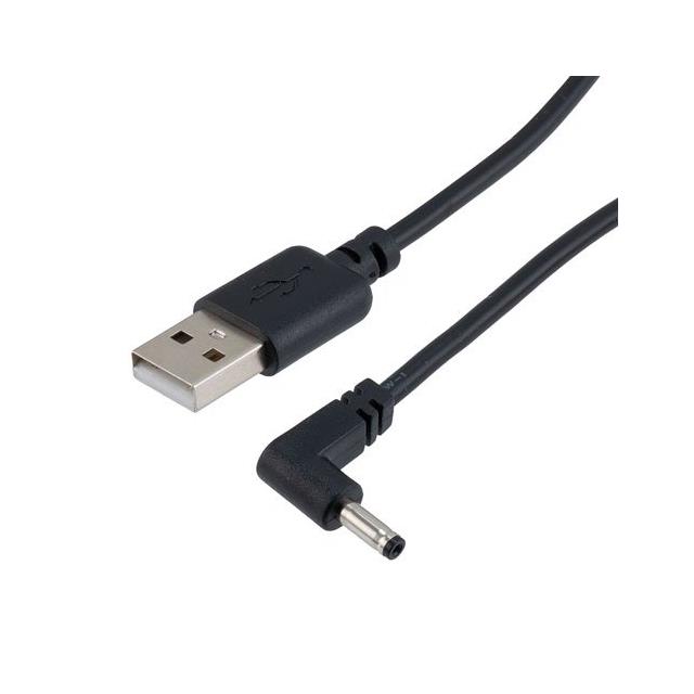 【DC3513MRU-3FT】DC CA, USB TO RA 3.5MM/1.35MM M,