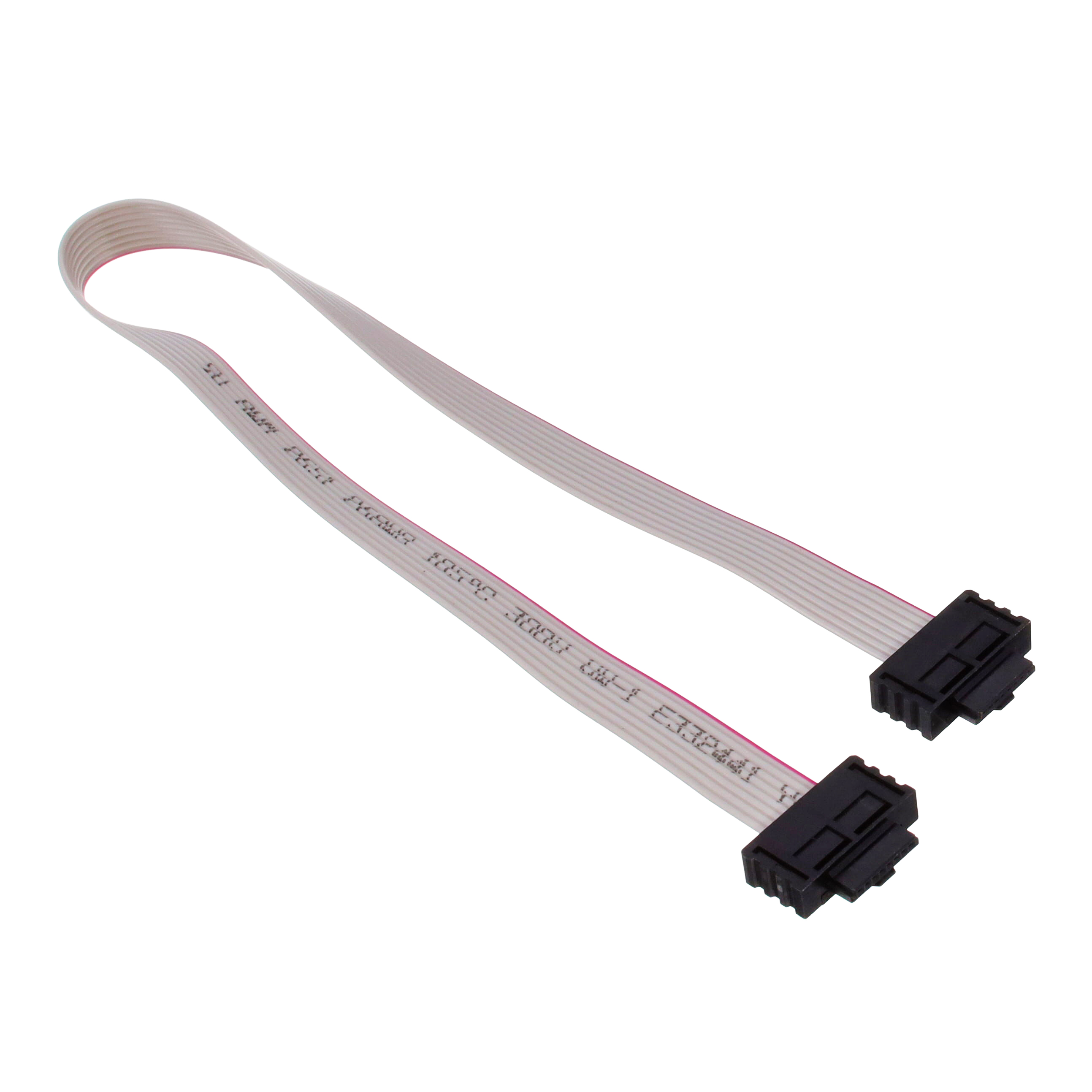 8 POS F/F SIL IDC CABLE 300MM