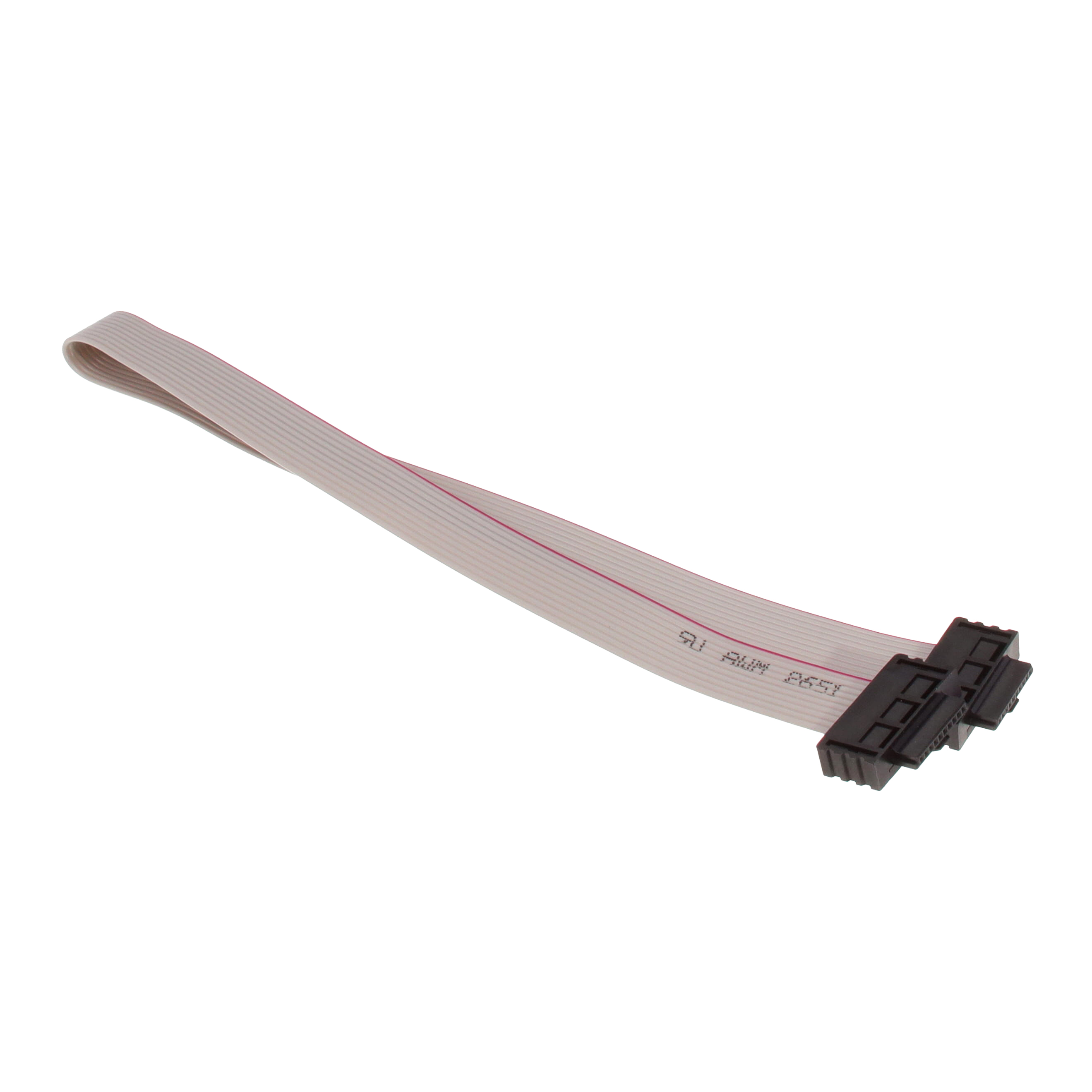 10 POS F/F SIL IDC CABLE 300MM