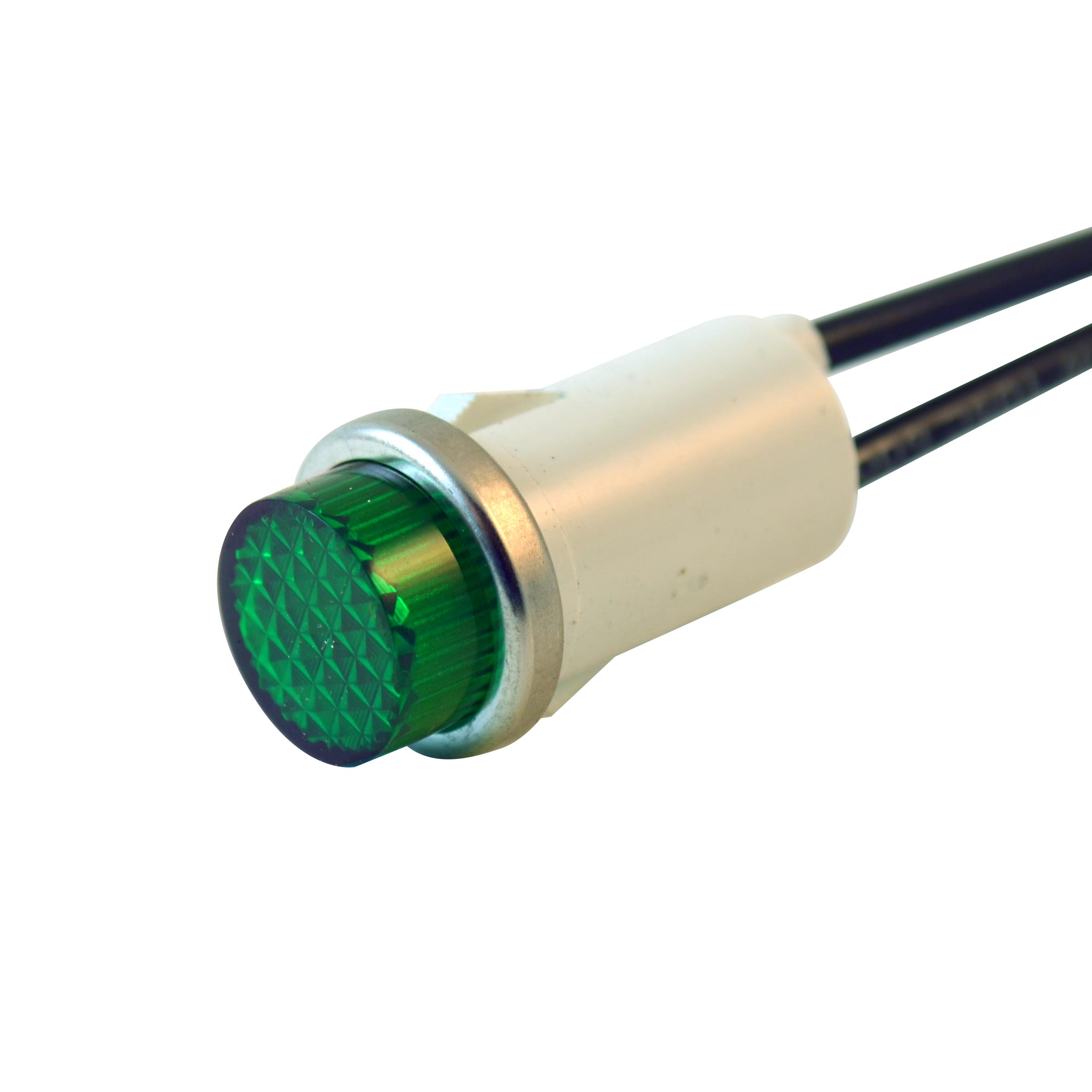 INC IND .50" GRN 28V CYL 6"WL