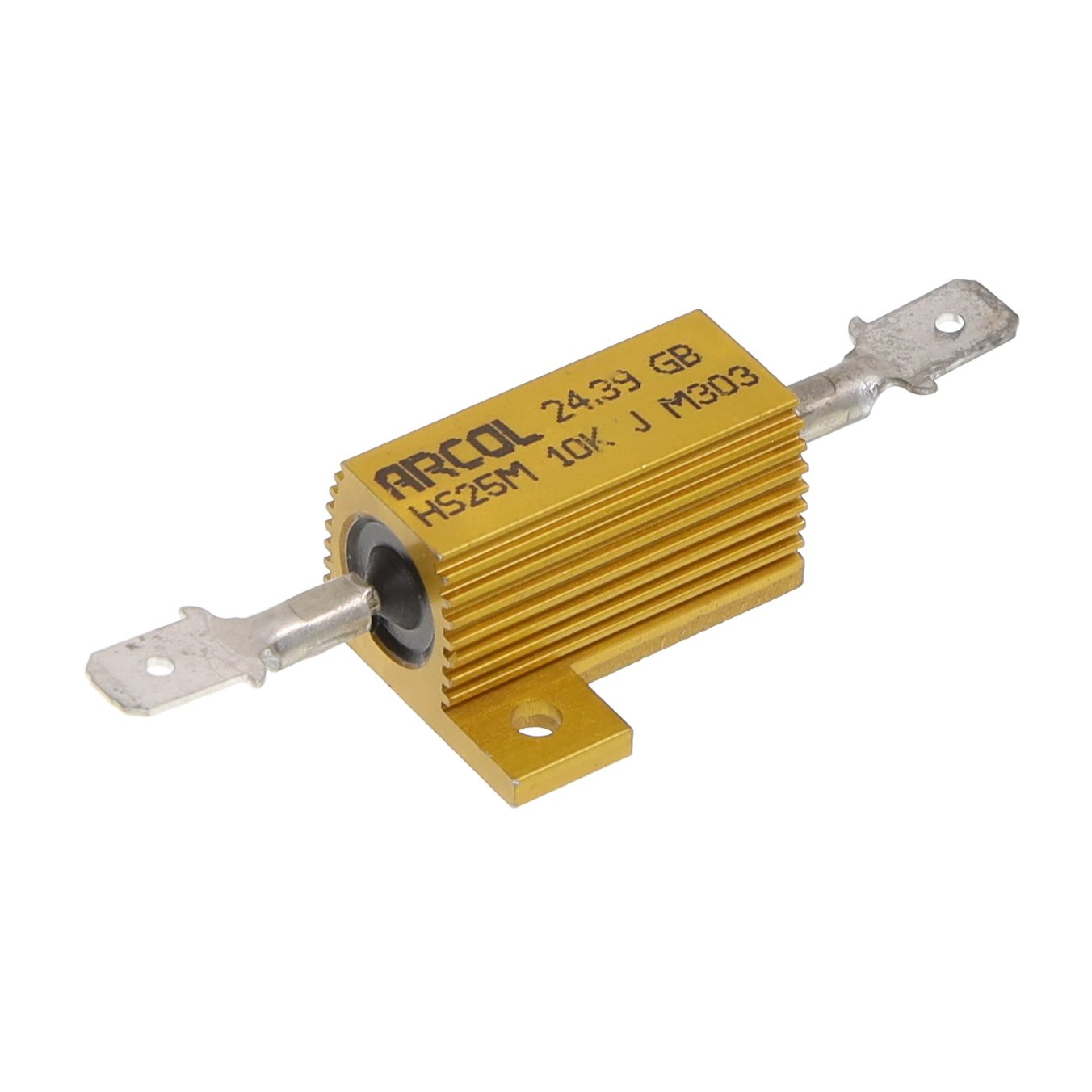 25 WATTS AL HOUSED10 KILOOHMS 5%