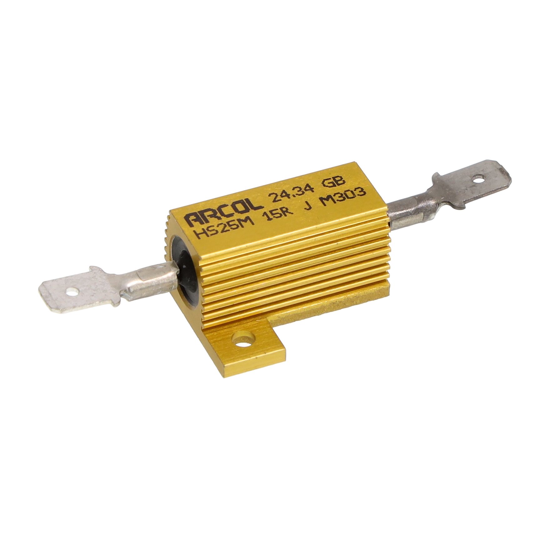 25 WATTS AL HOUSED15 OHMS 5%