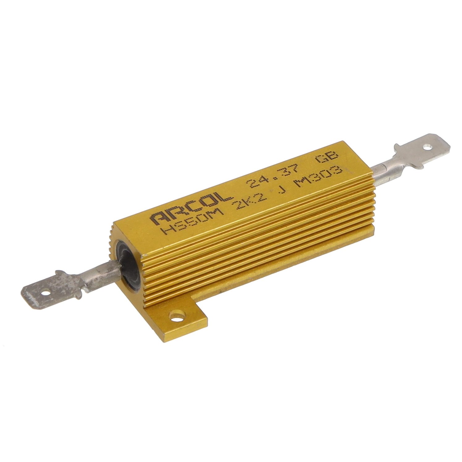 50 WATTS AL HOUSED2.2 KILOOHMS 5