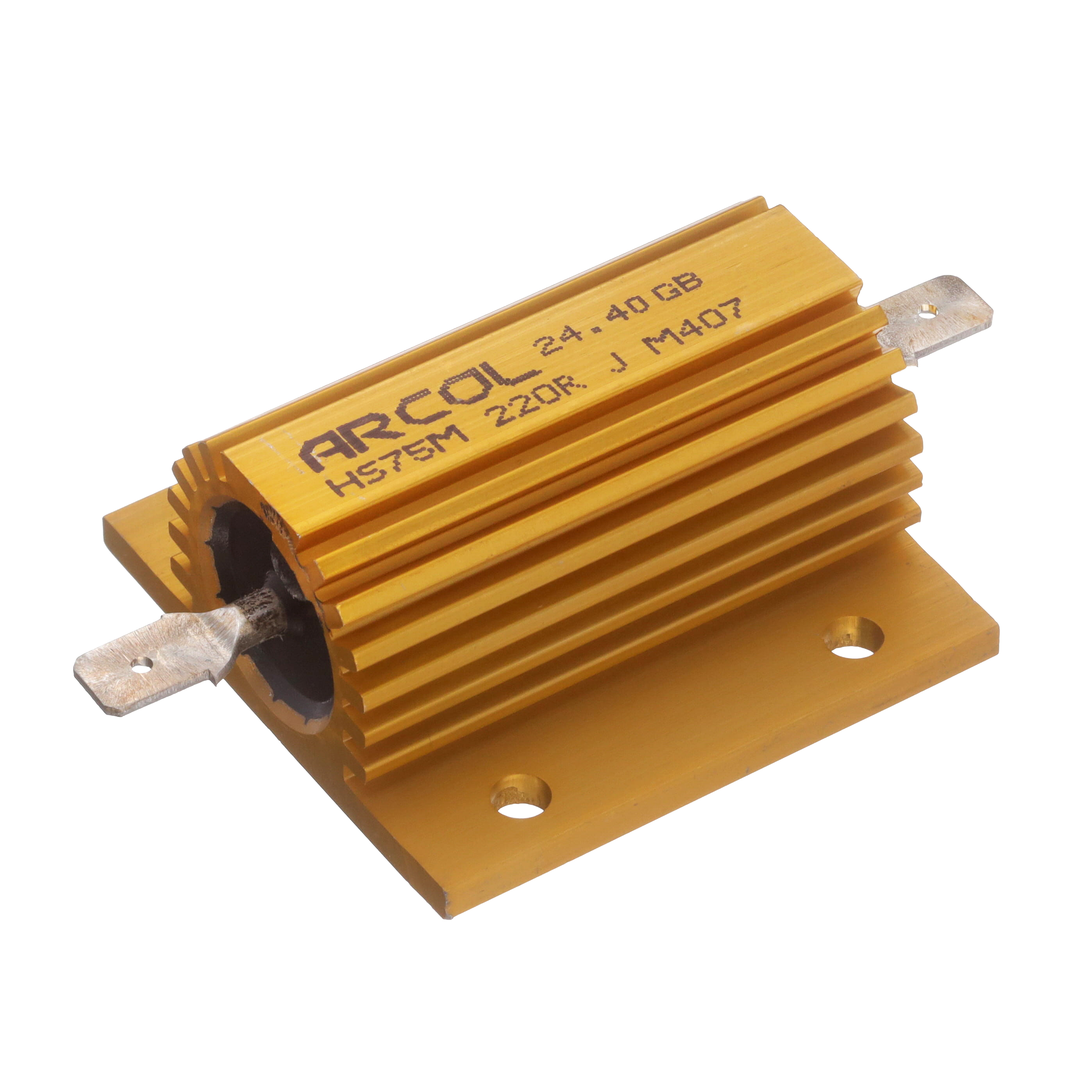 75 WATTS AL HOUSED220 OHMS 5%