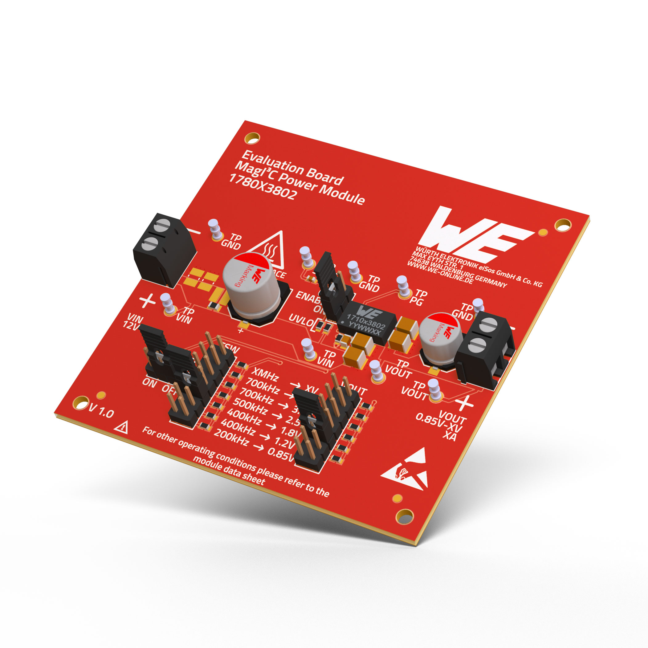 【178033802】EVAL BOARD FOR 171033802