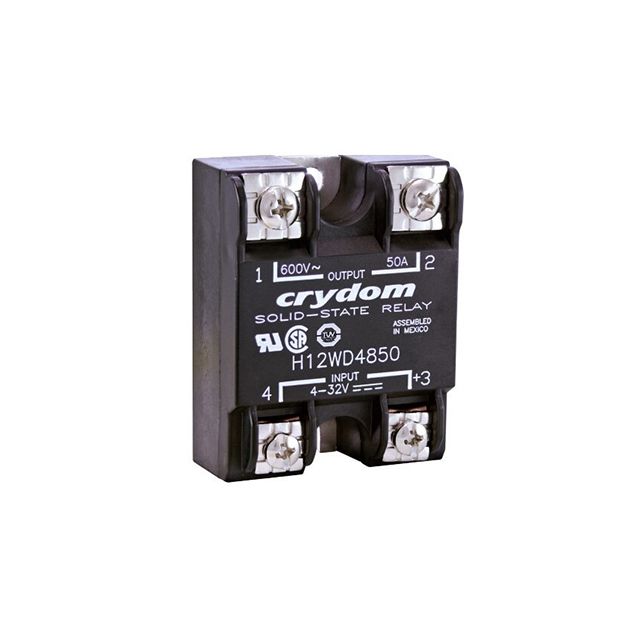 【H12WD4850PH】SSR RELAY, PANEL MOUNT, IP00, 66
