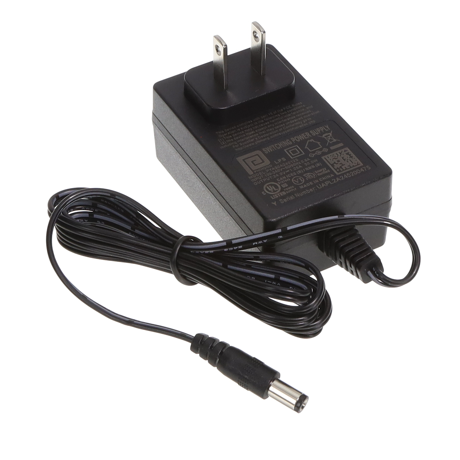 AC/DC WALL MOUNT ADAPTER 24V 30