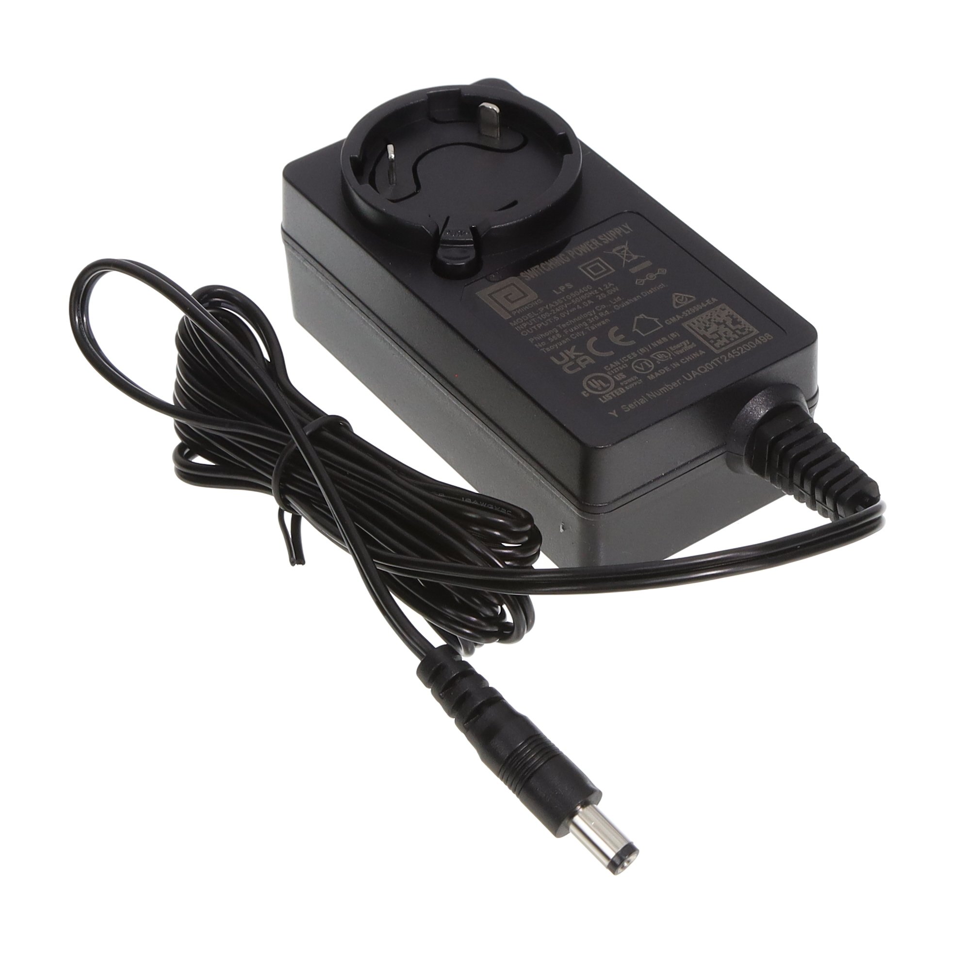 AC/DC WALL MOUNT ADAPTER 5V 20 W