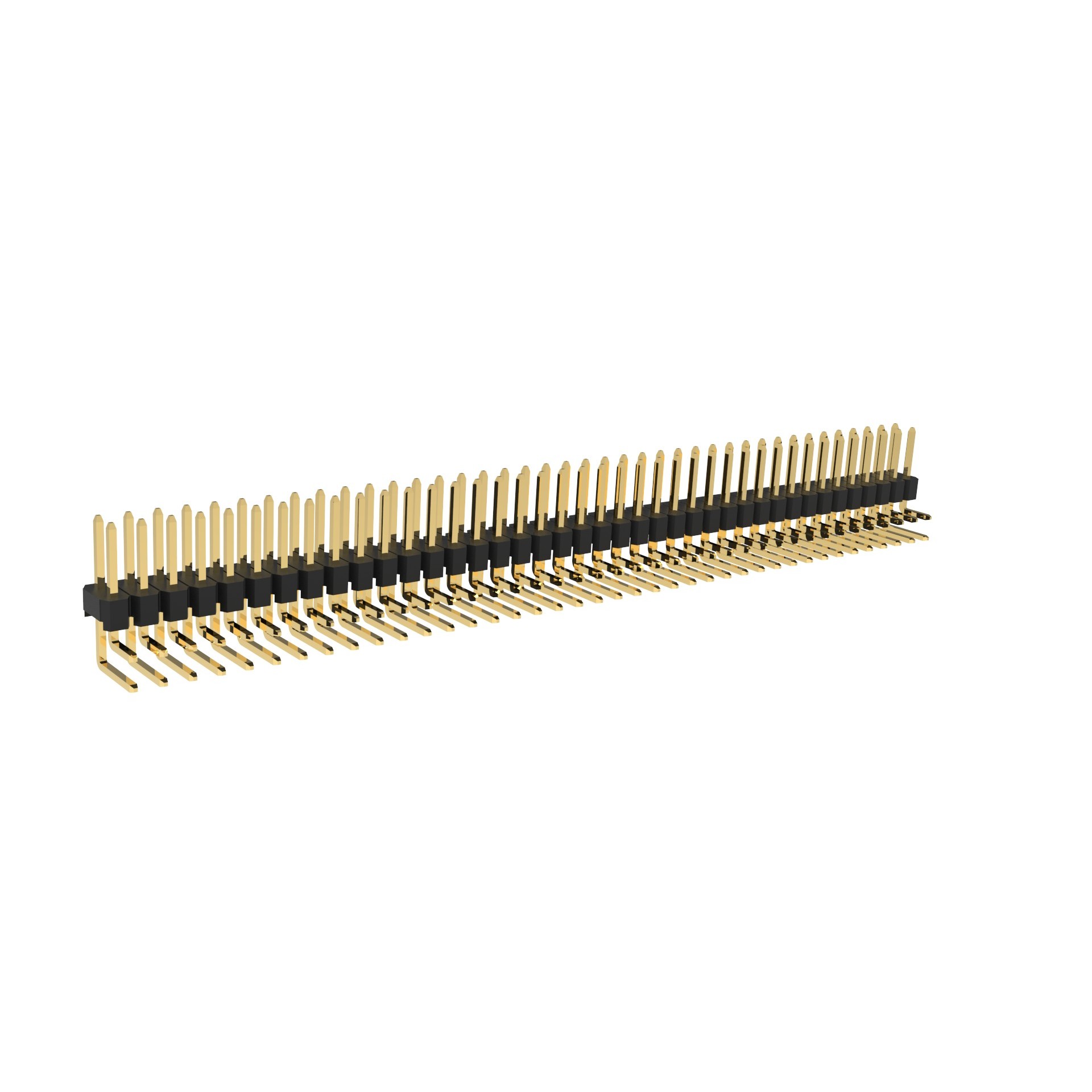 【G801P556018EU】PIN HEADER 2.54MM PITCH R/A DIP,