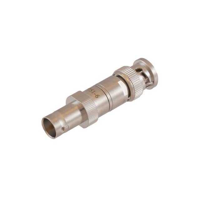【PE7751-6】PE 6DB 75OHM FIXED ATTENUATOR BN