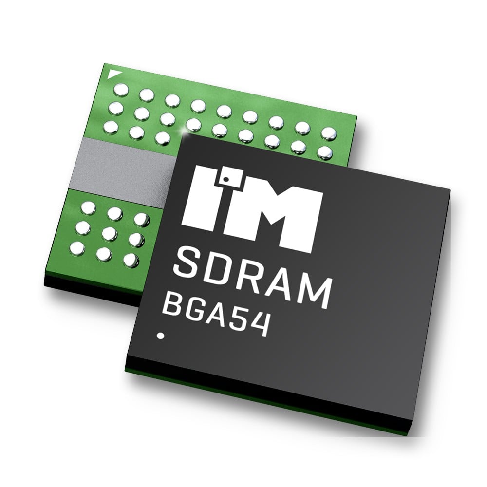 【IM2516SDBDBG-6】SDRAM, 256MB, 3.3V, 16MX16, 166M