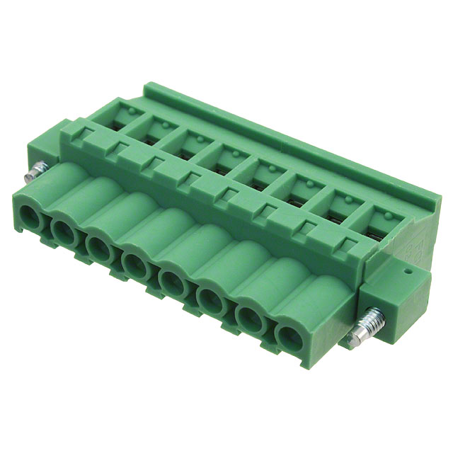 8 Position Terminal Block Plug, Female Sockets 0.197