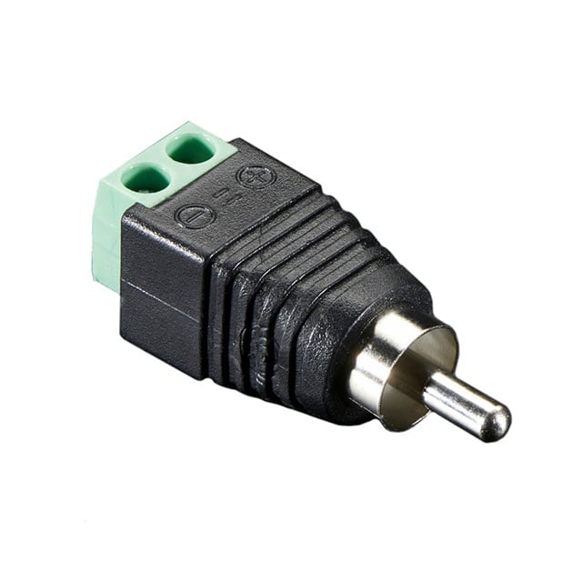 【9204645A0421】ADAPT RCA PLUG TO TERM BLK 2POS