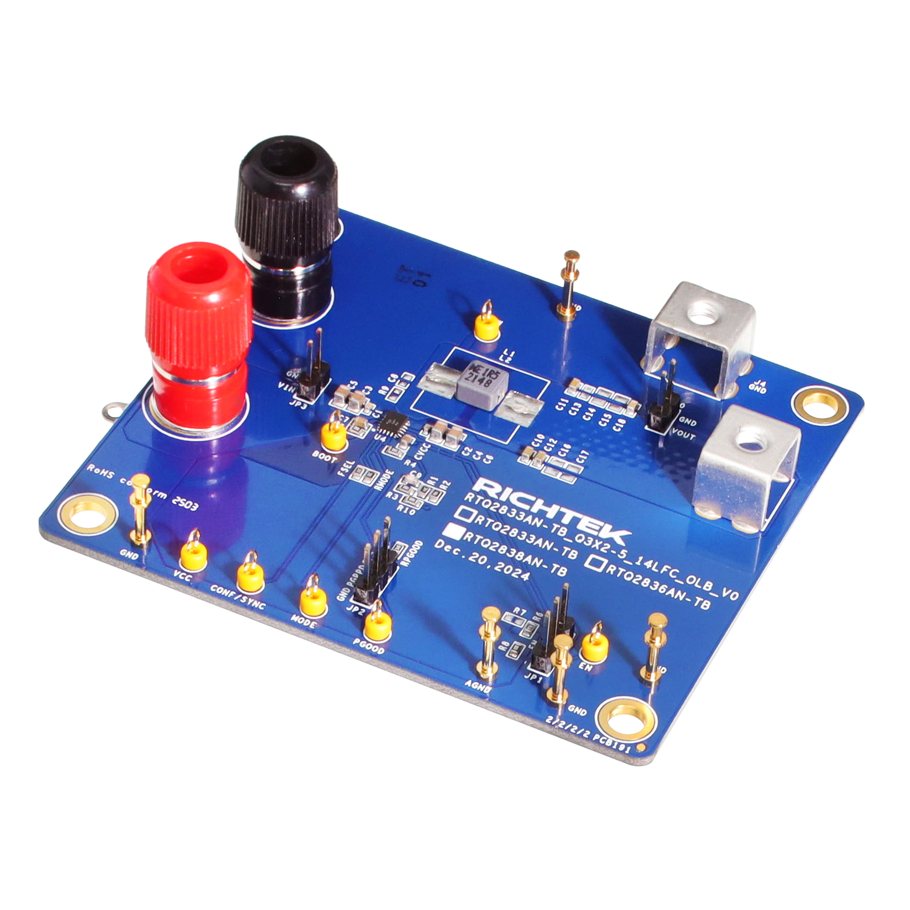 【EVB_RTQ2838AN-TB】EVAL BOARD FOR RTQ2838A