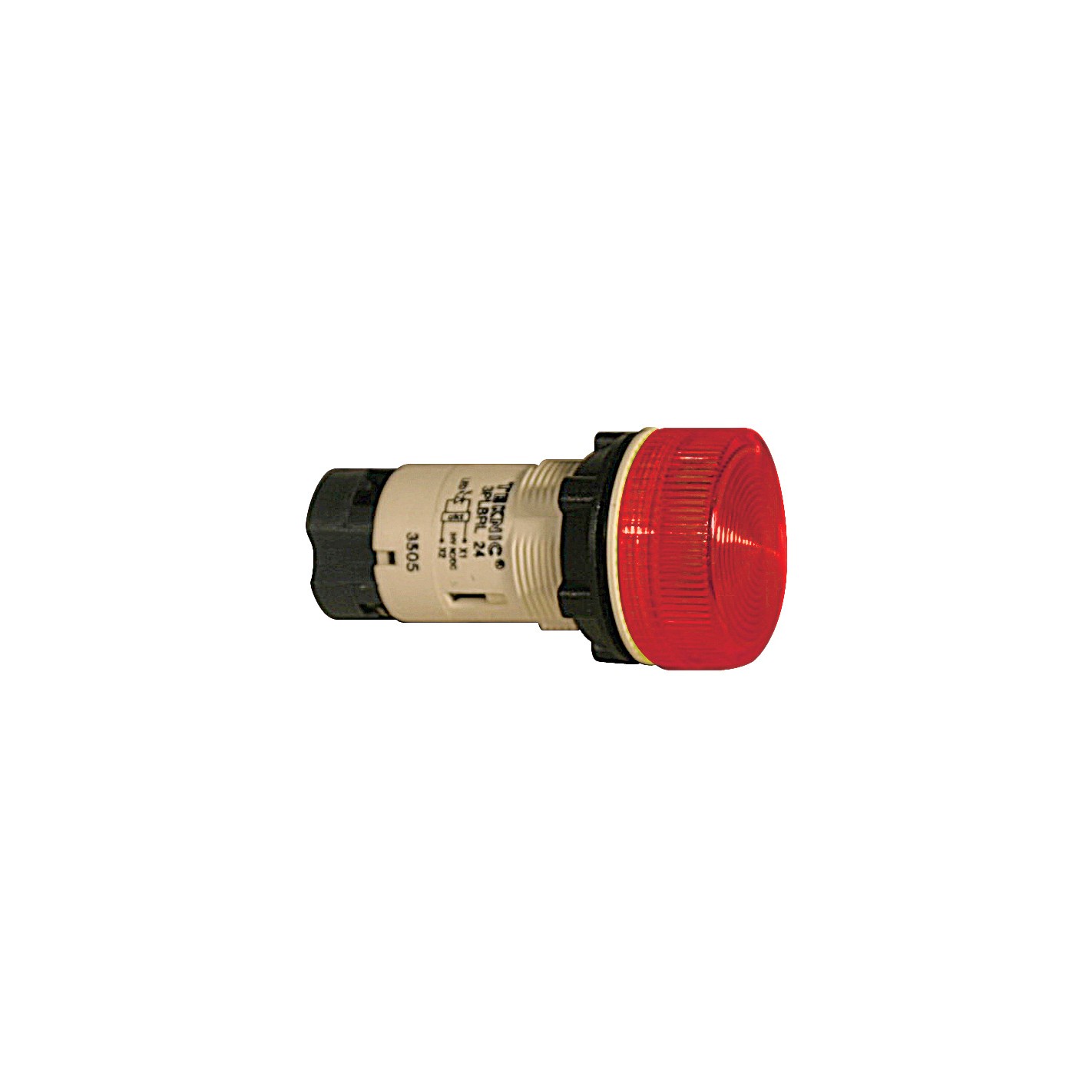 LED PNL IND RED 29.80MM SRW TER