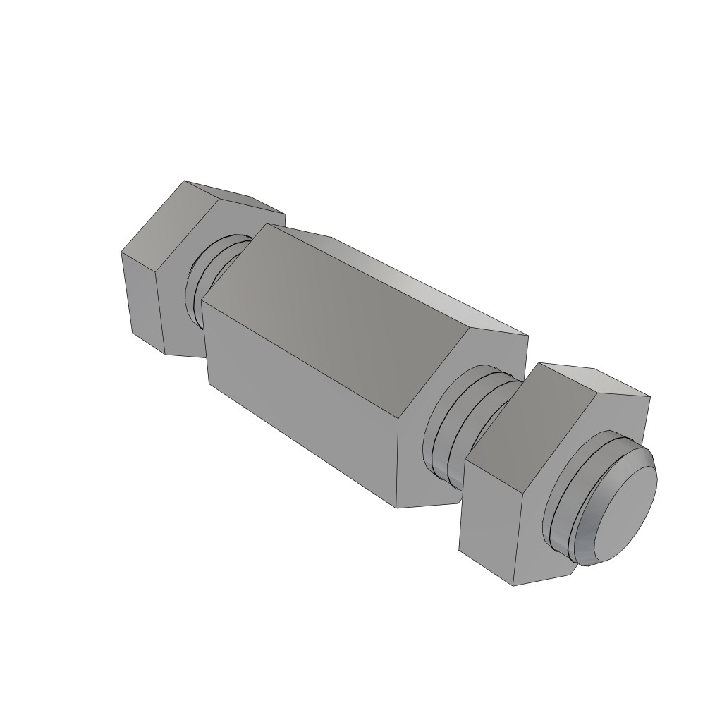 【SO-0715-02-02-02】HEX STANDOFF M3X0.5 SS 7.15MM