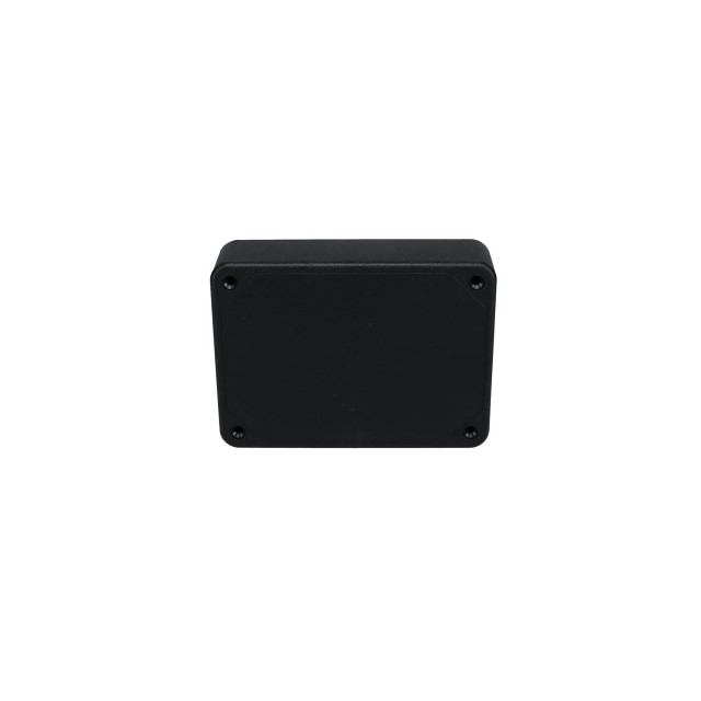 BOX ABS BLACK 4.604"L X 3.35"W