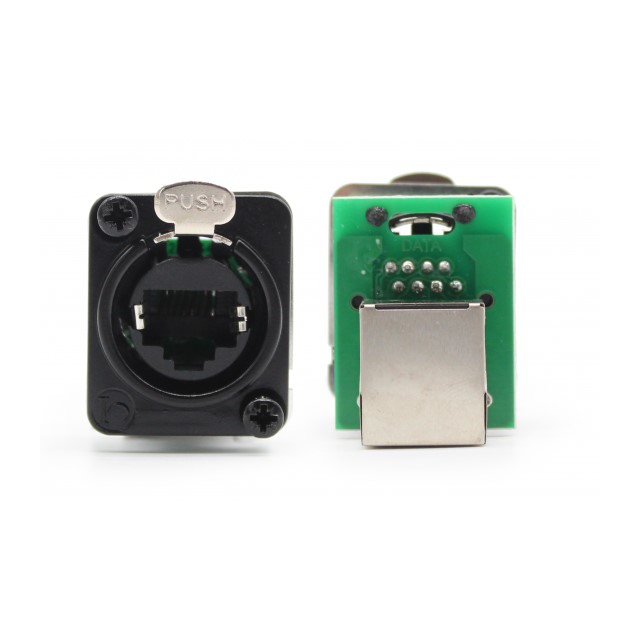 【IO-EL8-F-BK-JL-PR】ETHERLATCH JL SERIES 8P8C PASS-T