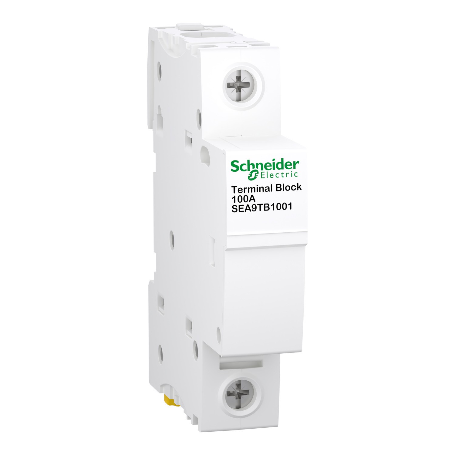 【SEA9TB1001】TERM BLK 1POS WHITE