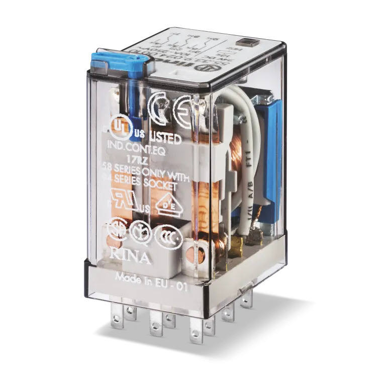 General Purpose Relay 3PDT (3 Form C) 12VDC Coil Socketable