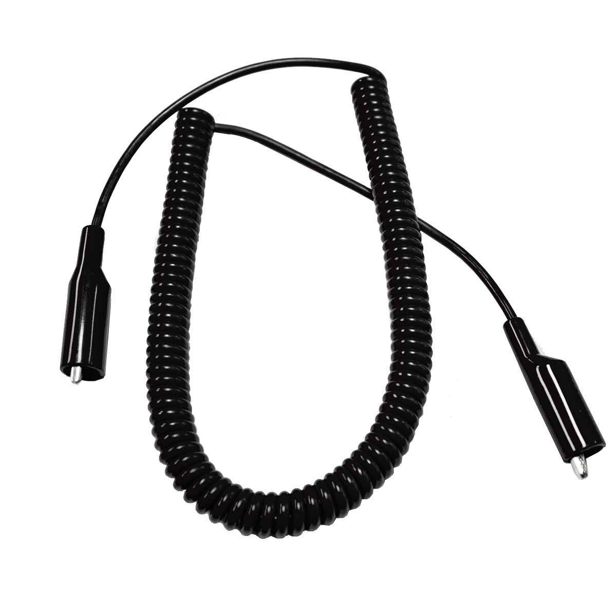 【BU-3030-C-24-0】BLACK INSULATED ALLIGATOR CLIPS