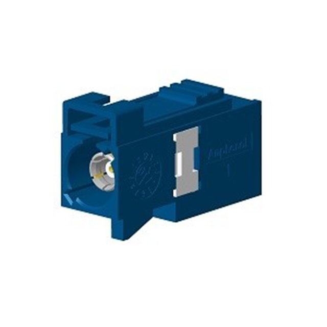 SMB, Fakra Connector Jack, Female Socket 50 Ohms Free Hanging (In-Line) Crimp