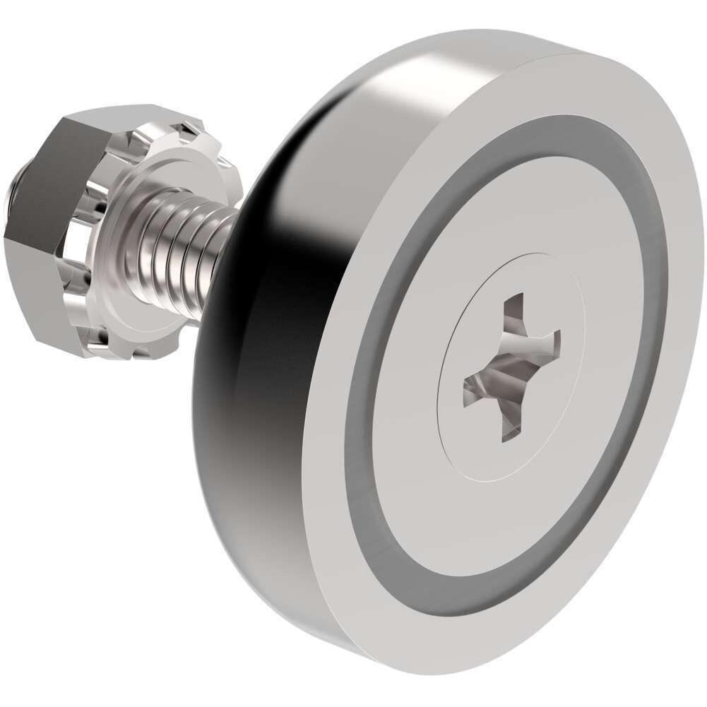 【BWA-MAG49LBS-1INCH】49 LB PULL RARE EARTH MAGNETIC M