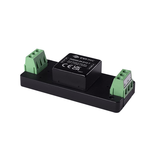 【DQD20-24-D15H-T】DC-DC, ISOLATED, 20 W, 9~36 VDC