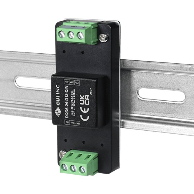 【DQD6N-48-D15-DIN】DC-DC, ISOLATED, 6 W, 18~75 VDC
